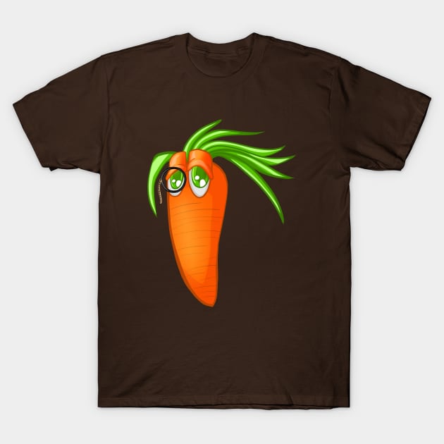 Fancy Smug Carrot T-Shirt by Amused Artists